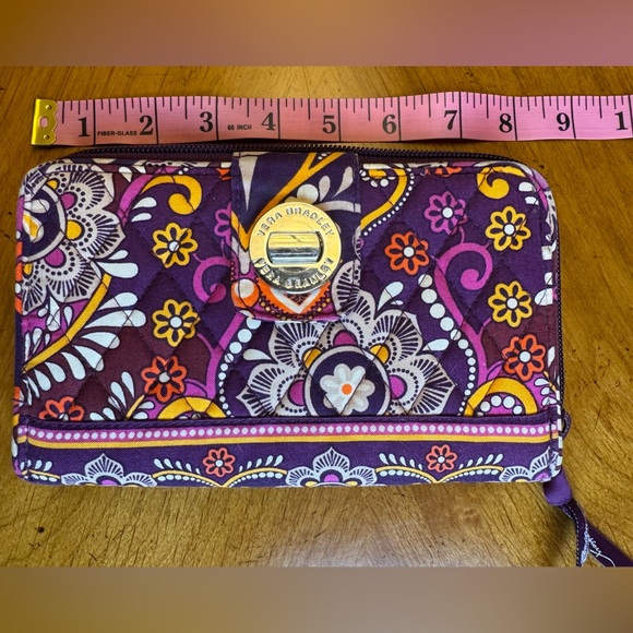 Vera Bradley Multicolor Floral Wallet - Picture 7 of 8